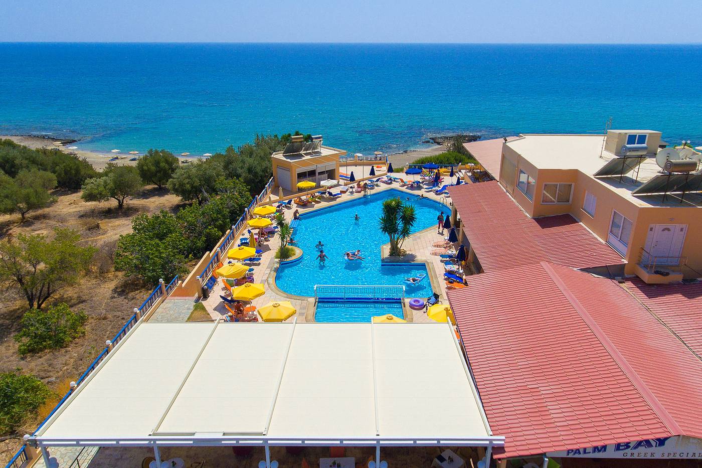 Palm Bay Hotel Pefkos Rhodes On The Beach Palm Bay Hotel Pefkos Rhodes On The Beach