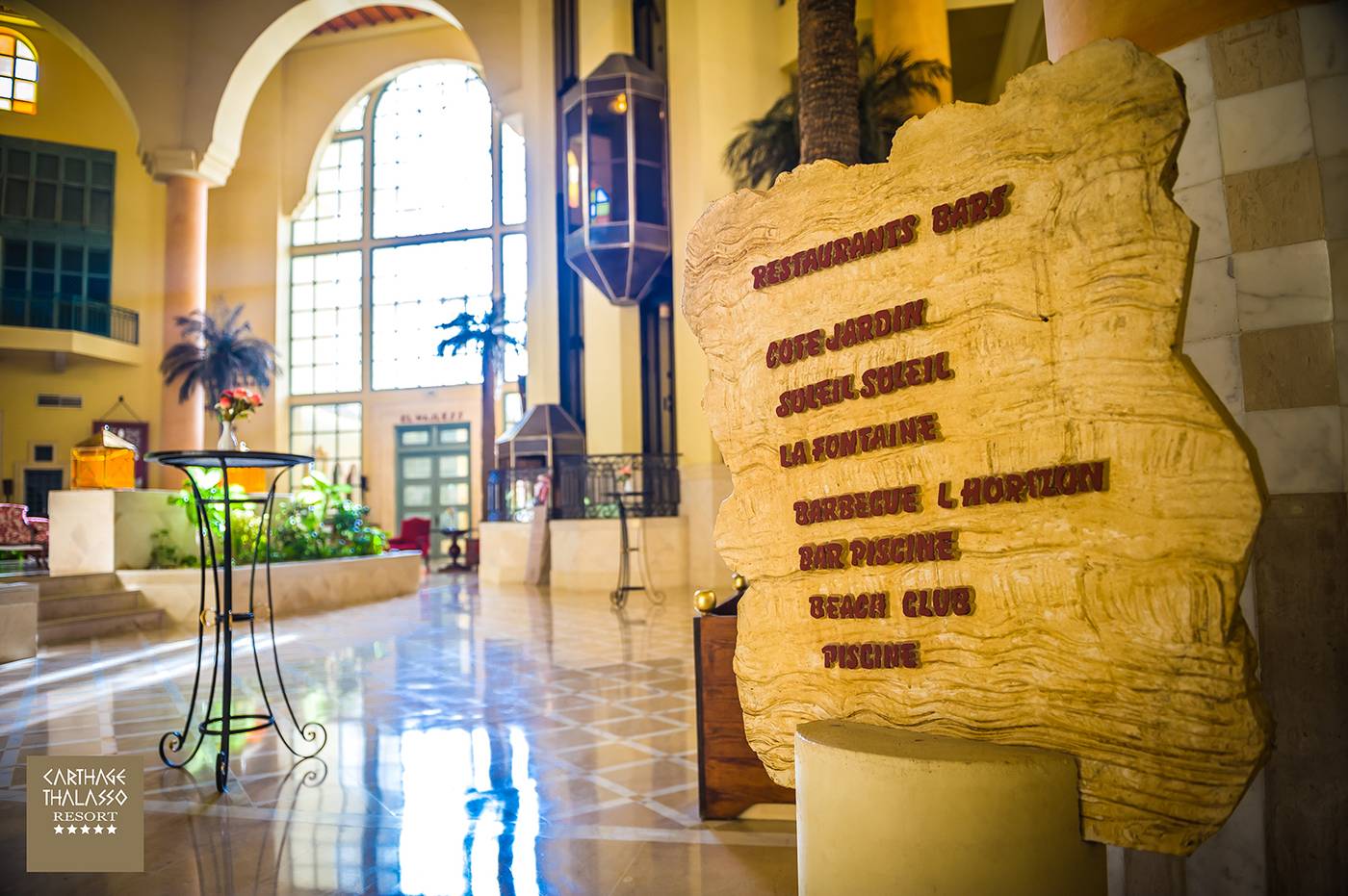 Carthage Thalasso Resort-Tunisia-GAMMARTH-Lobby-8