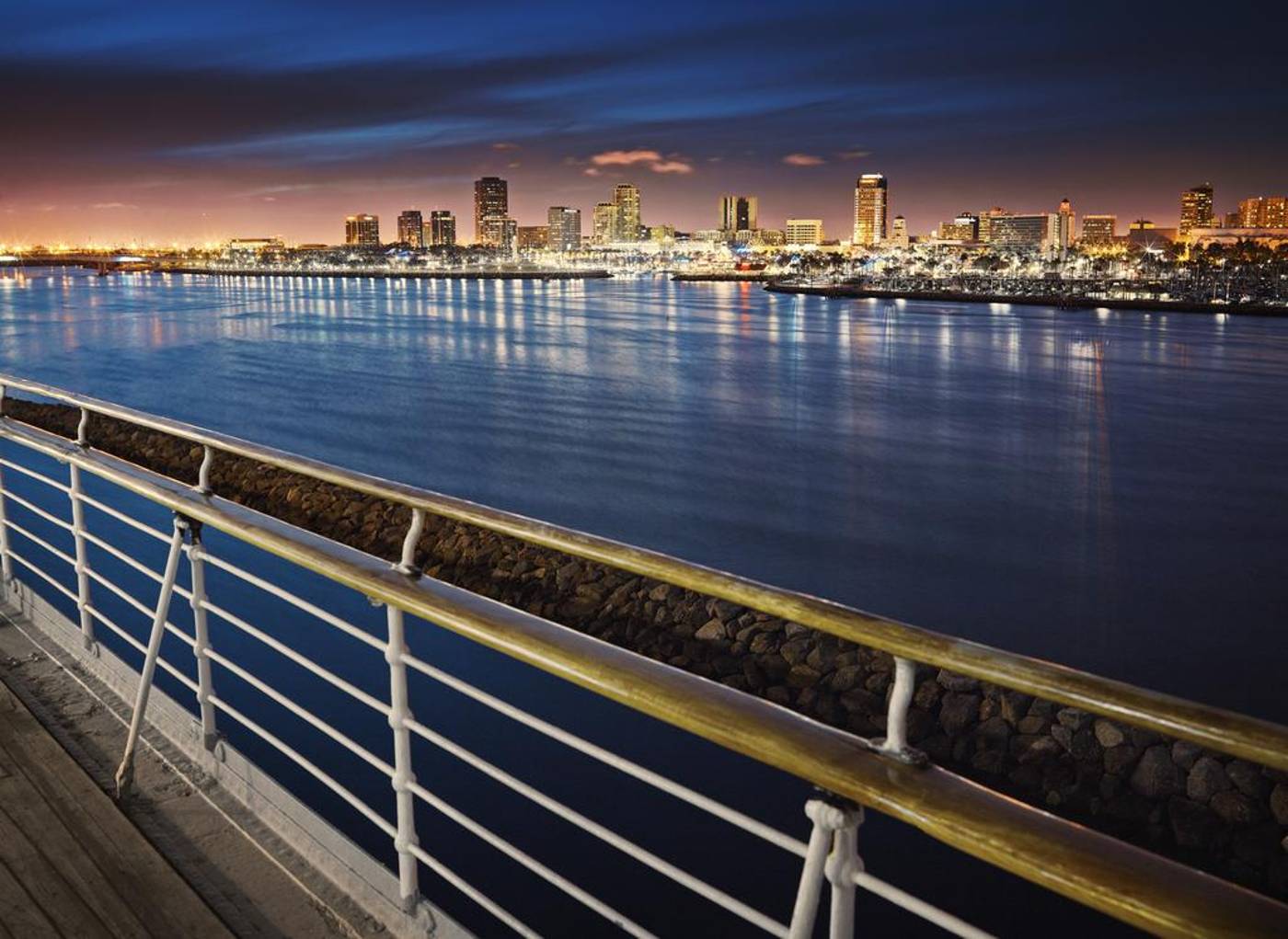 Queen Mary Hotel in California, Los Angeles, USA