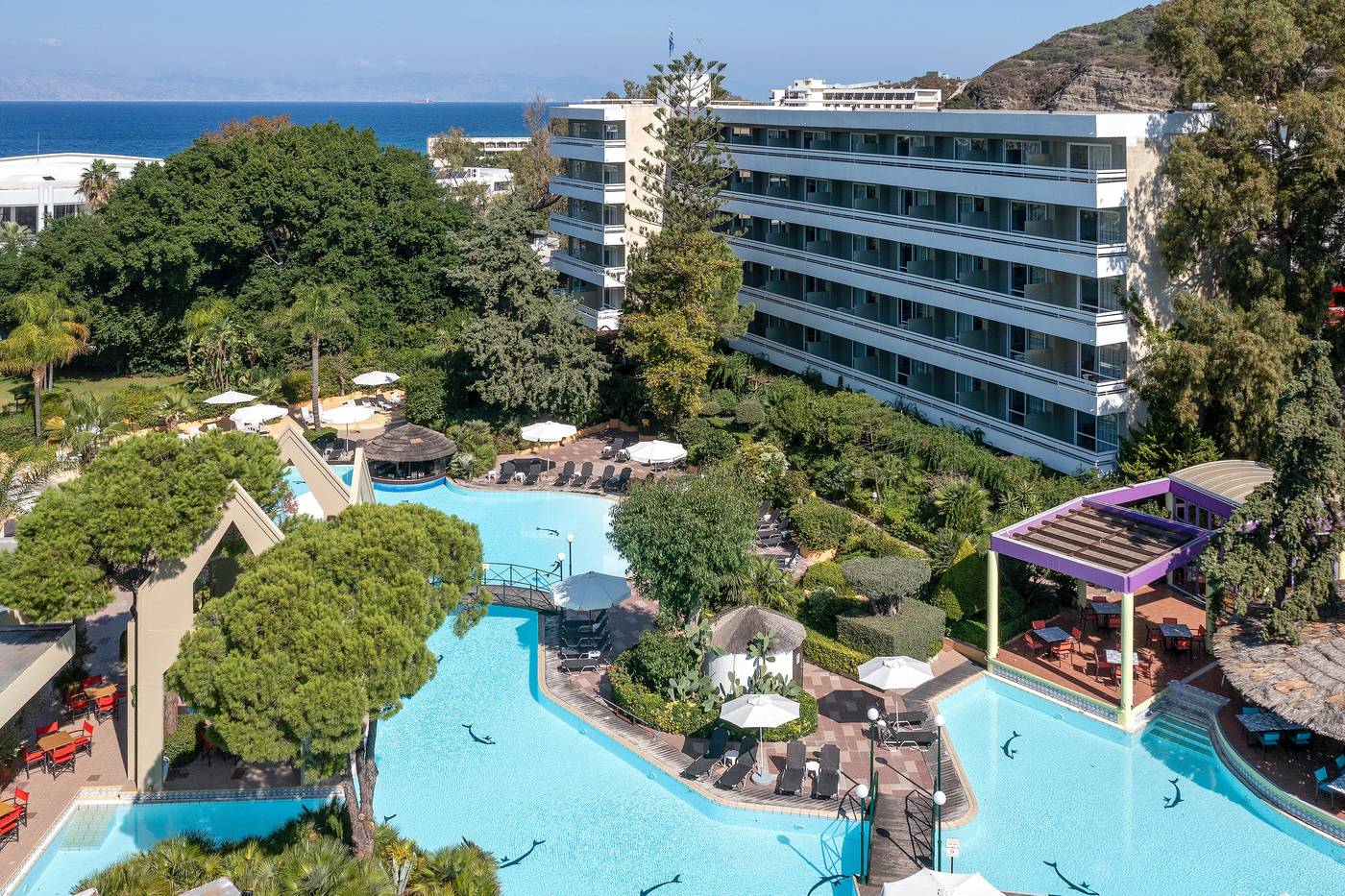 Dionysos hotel rhodes beach