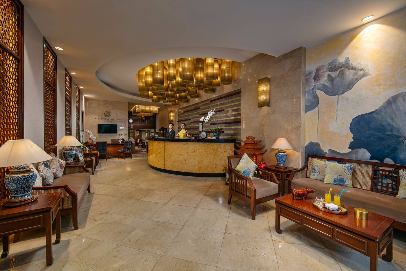 Oriental Suites Hotel & Spa-Vietnam-HANOI-Lobby-5