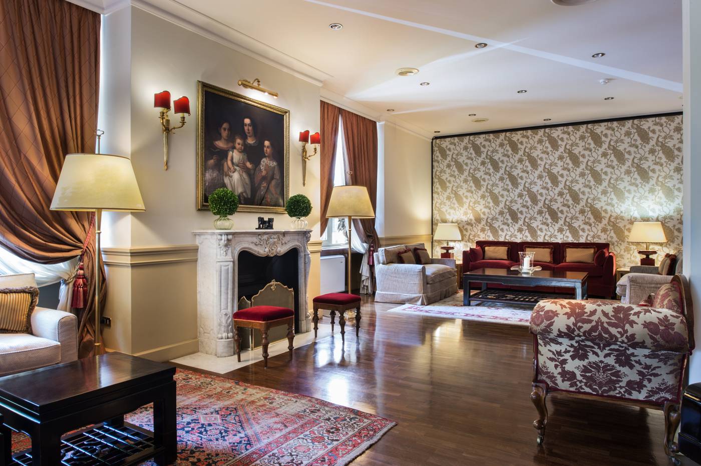 Grand Hotel Francia e Quirinale-Italy-Montecatini Terme-Lobby-8