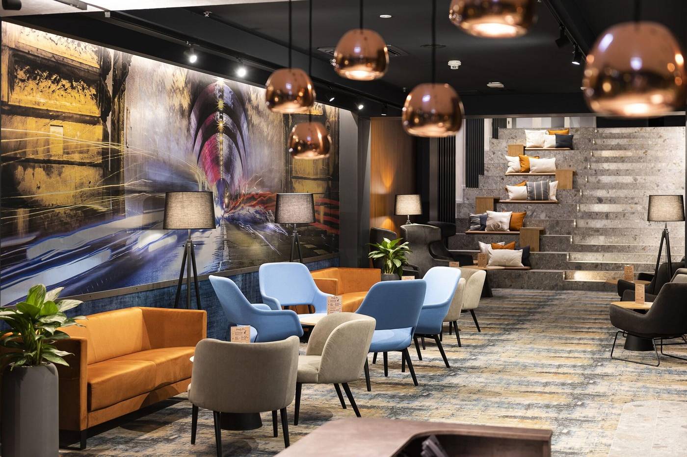 The Three Corners Downtown Edition Hotel-Hungary-Budapest-Lobby-4