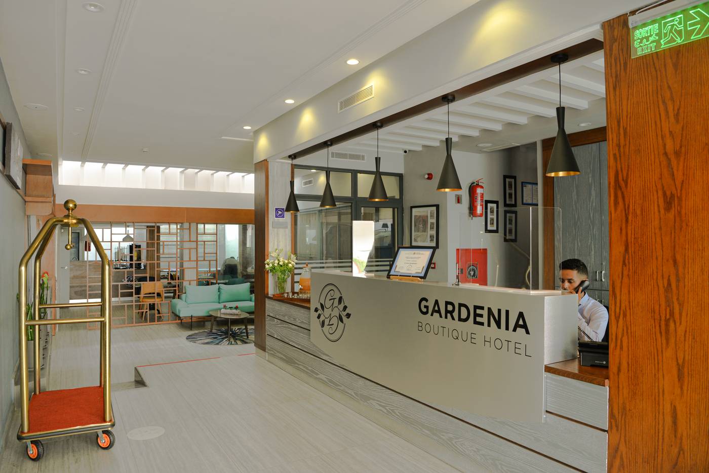 Gardenia Boutique Hotel Agdal Rabat-Morocco-Rabat-Lobby-8