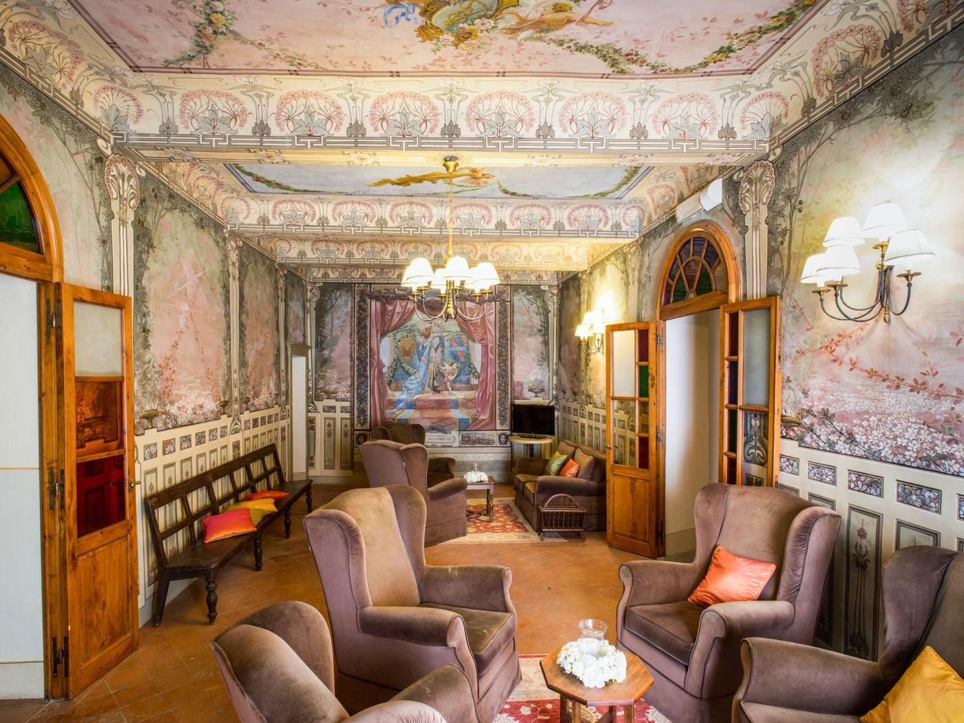 Palazzo San Niccolo-Italy-RADDA IN CHIANTI-Lobby-7