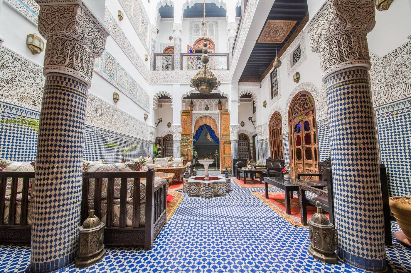 Riad Ghita Palace-Morocco-Fes-Lobby-8