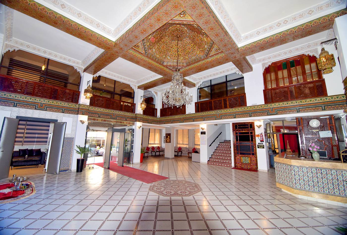 Nouzha Hotel-Morocco-FES-Lobby-3