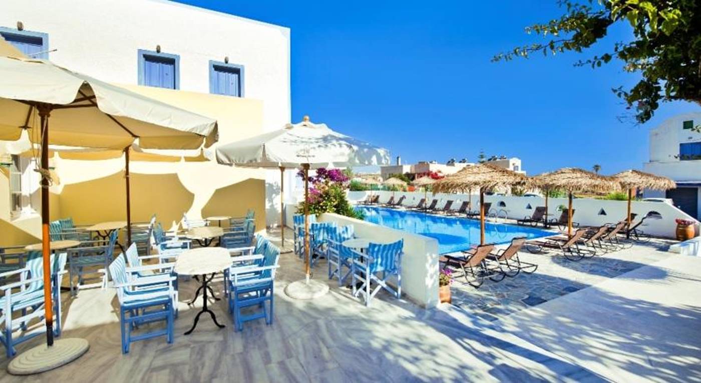 Alexandra Aparthotel in Santorini, Greece