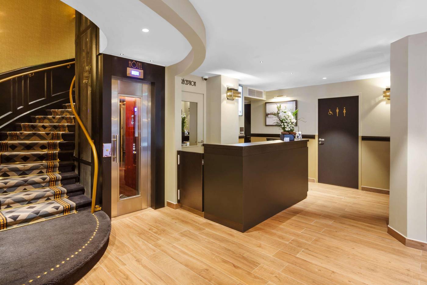Best Western Plus Hotel de Dieppe 1880-France-Rouen-Lobby-7