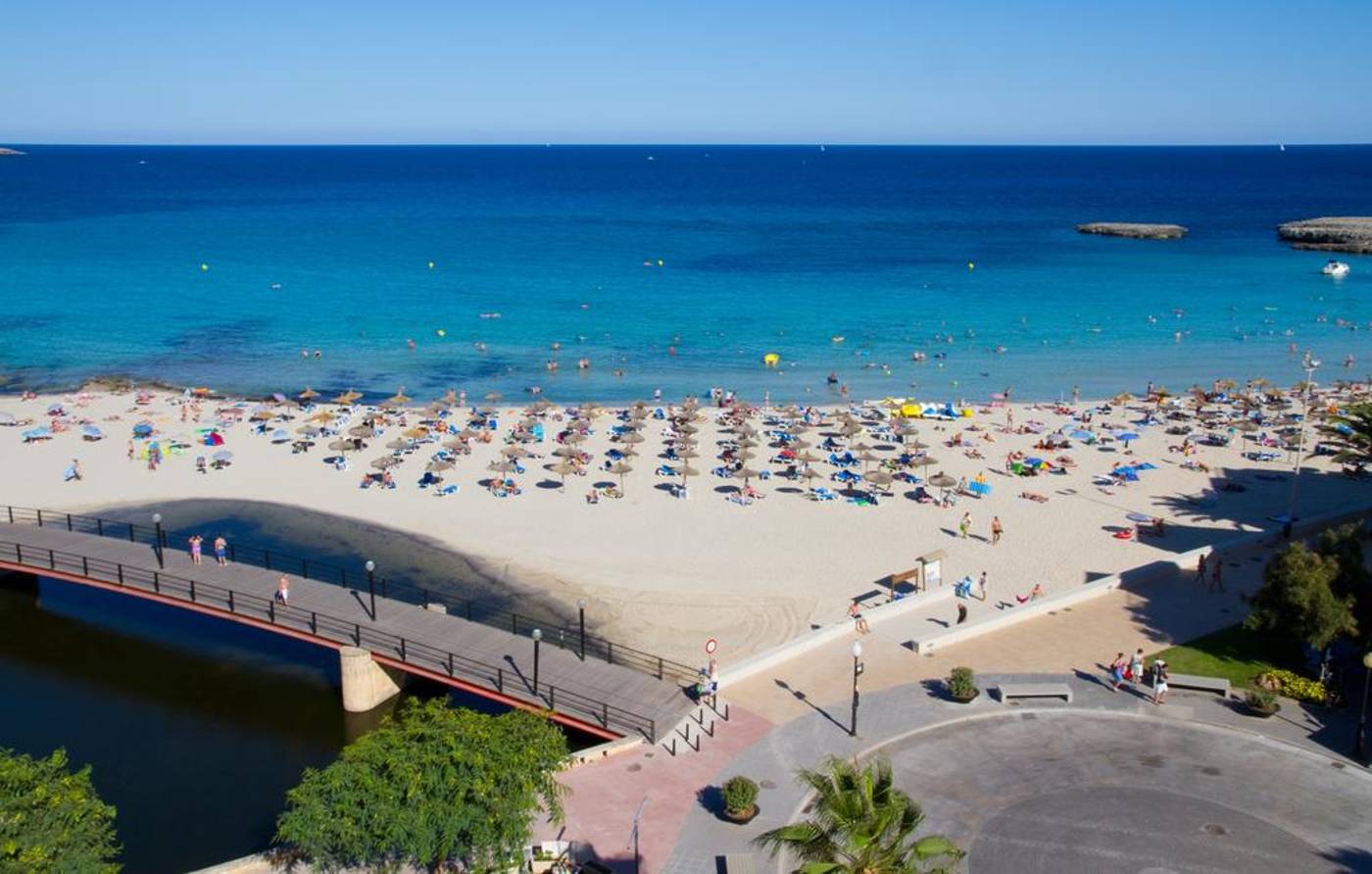 Playa Moreia in Balearics, Majorca, Spain