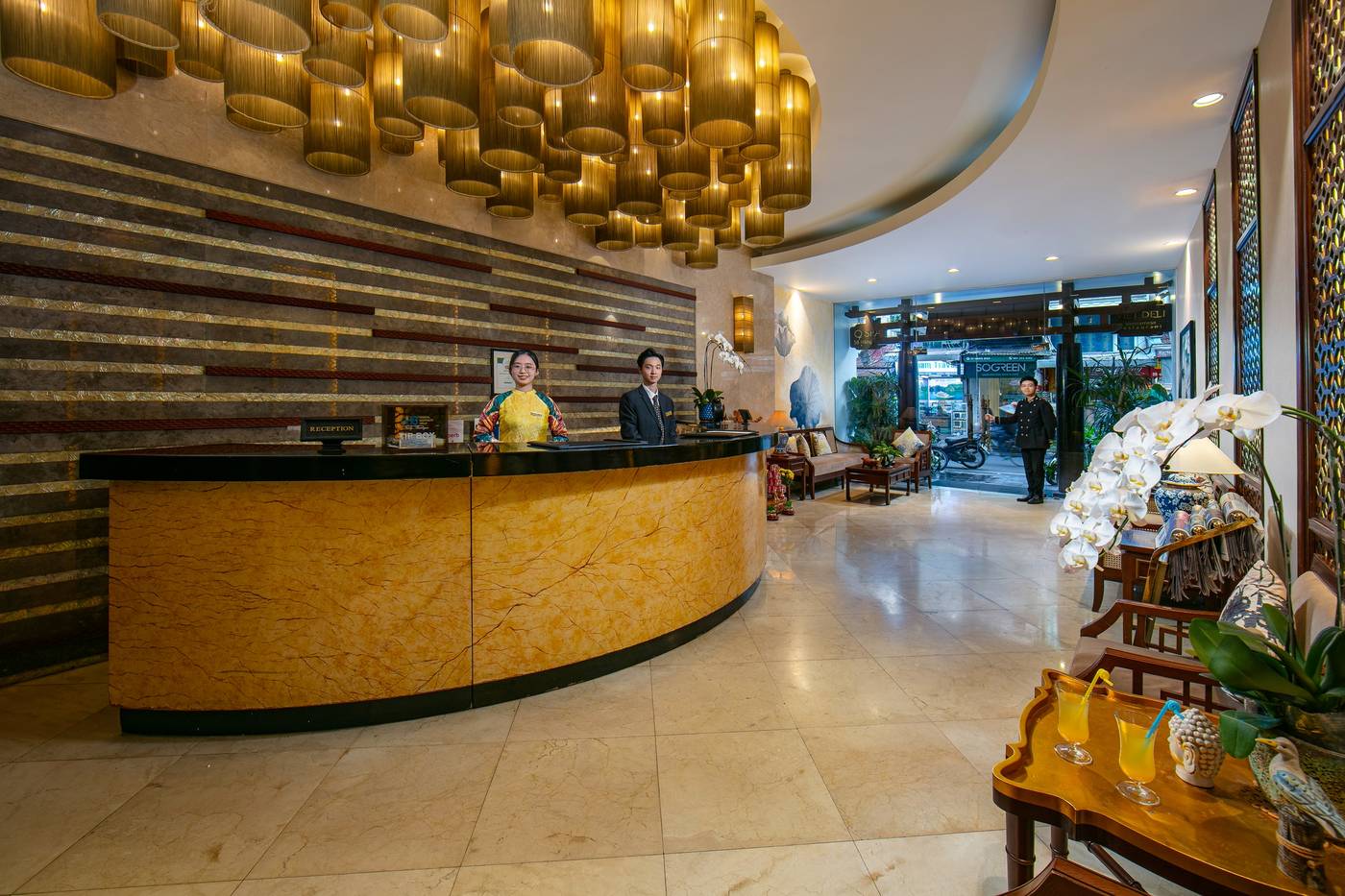 Oriental Suites Hotel & Spa-Vietnam-HANOI-Lobby-7