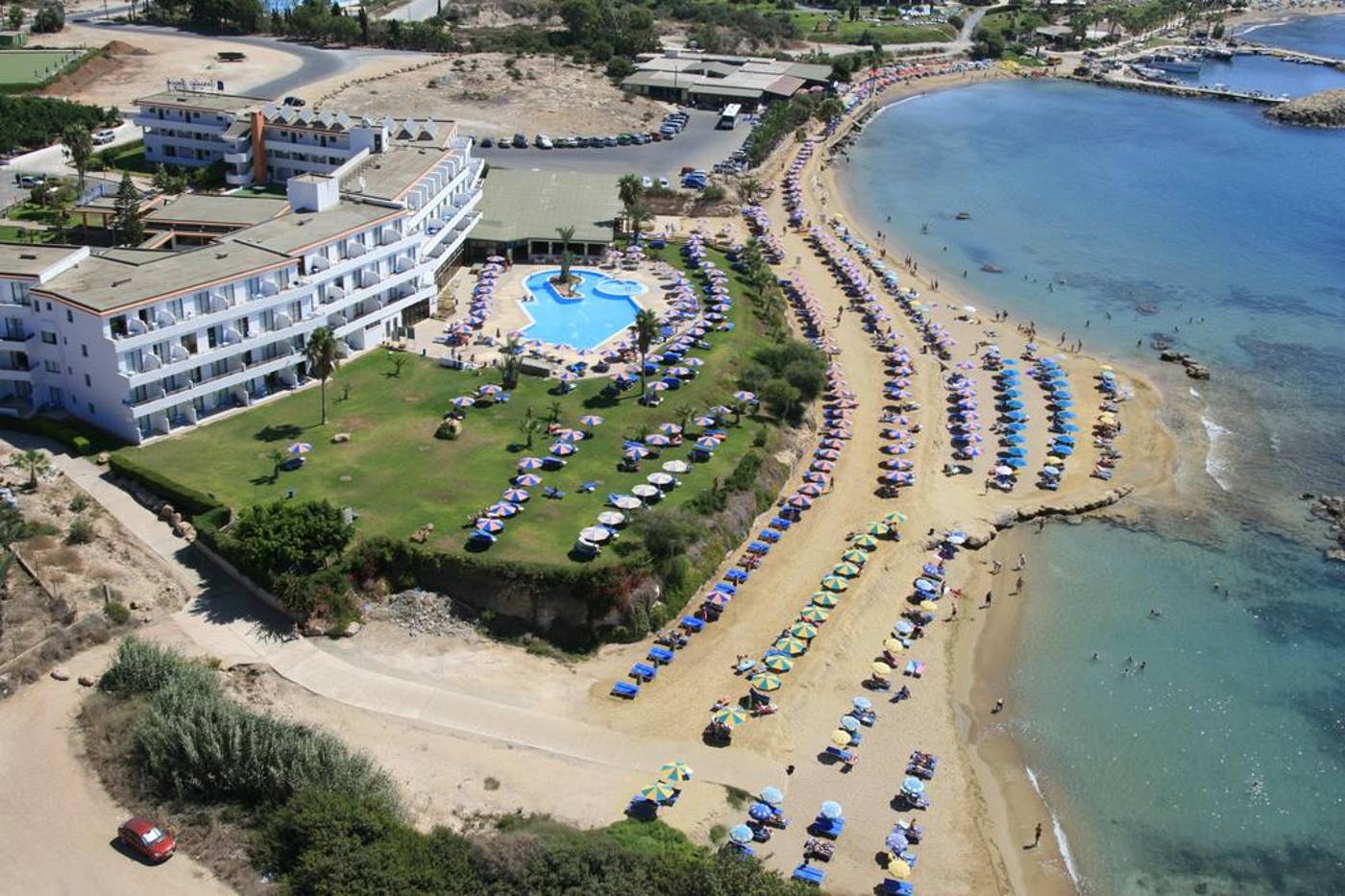 Corallia Beach in Paphos, Cyprus