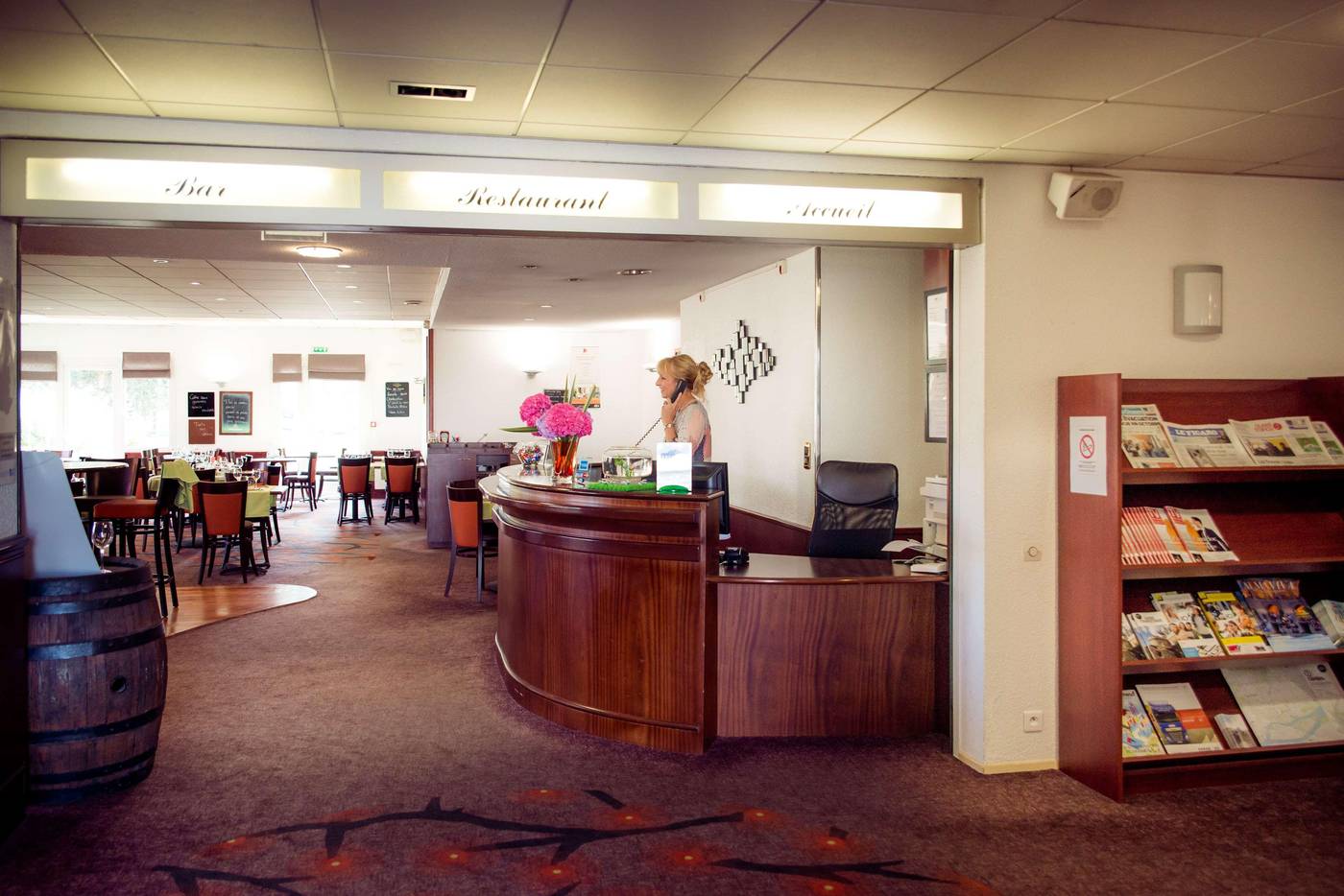 Brit Hotel Nantes St Herblain - Le Kerann-France-SAINT-HERBLAIN-Lobby-7