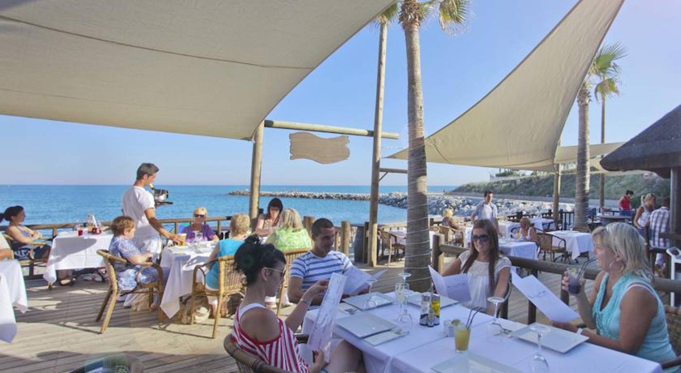 Sunset Beach Club in Costa del Sol, Tenerife, Spain