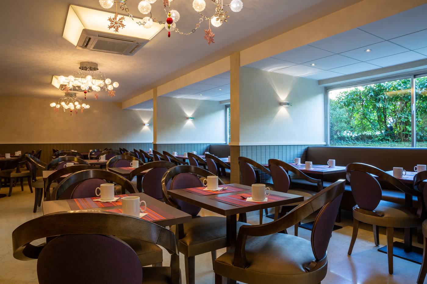 Hotel Grenoble Meylan Les 3 Roses-France-CORENC-Restaurant-5