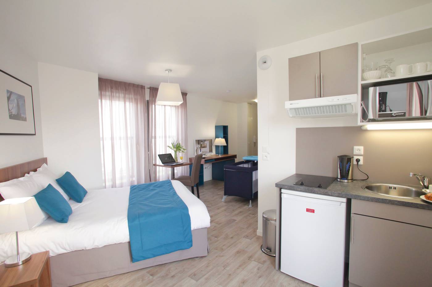 Appart Hotel Odalys City Amiens Blamont-France-AMIENS-Room-8