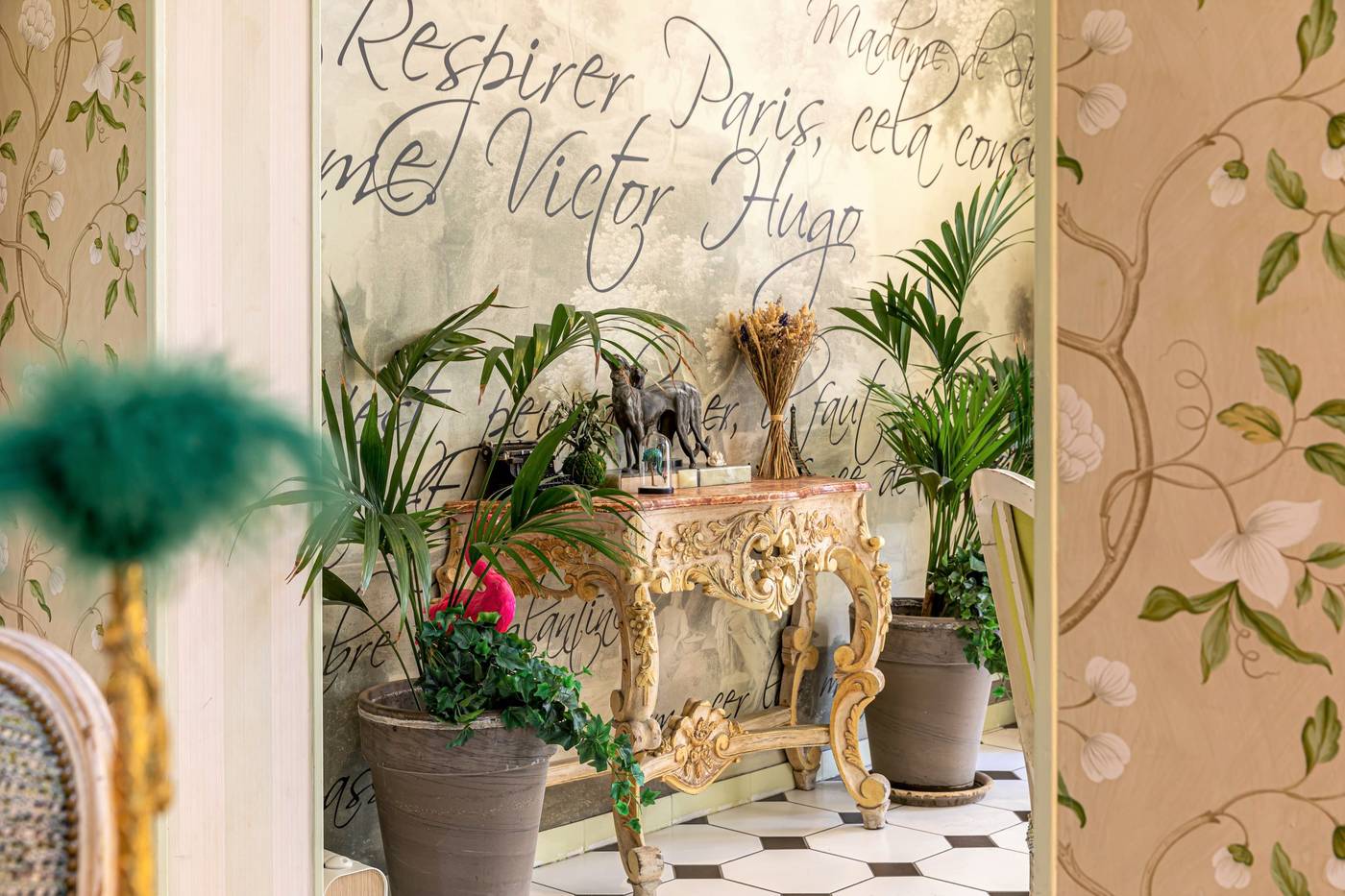 Hotel Romance Malesherbes by Patrick Hayat-France-PARIS-Lobby-7