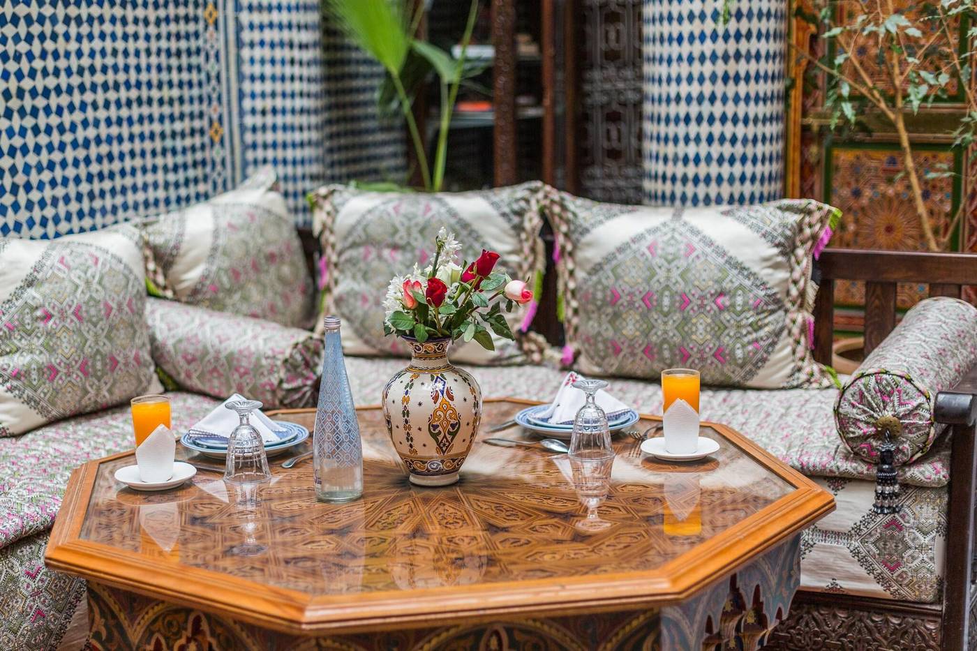 Riad Ghita Palace-Morocco-Fes-Lobby-9