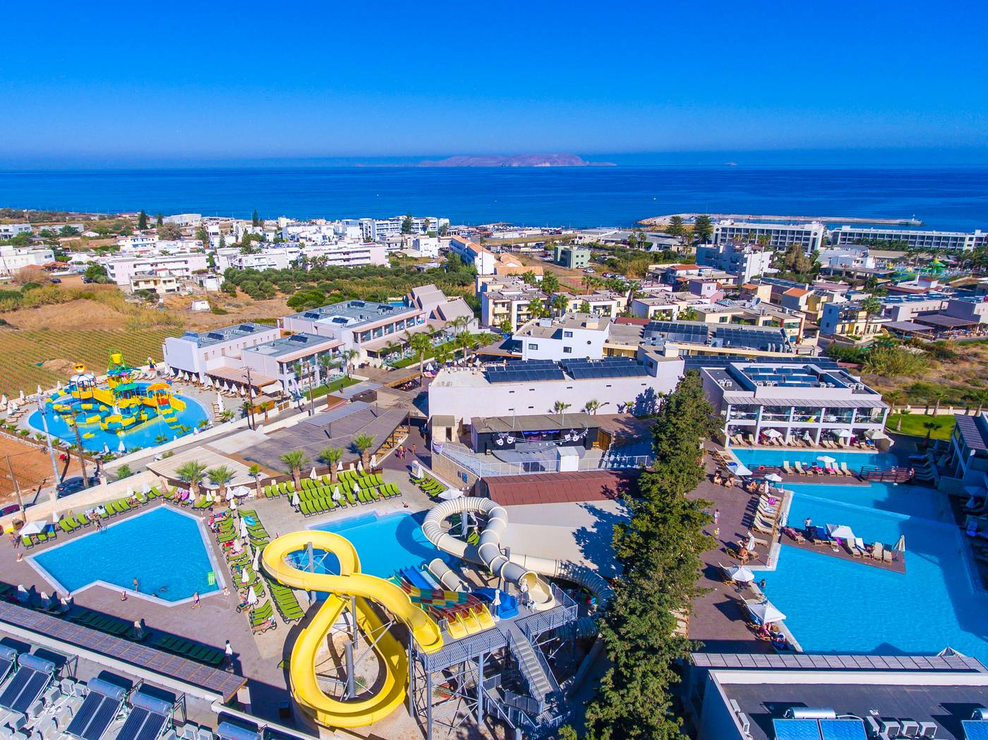 Gouves Water Park Holiday Resort in Crete, Lanzarote, Greece