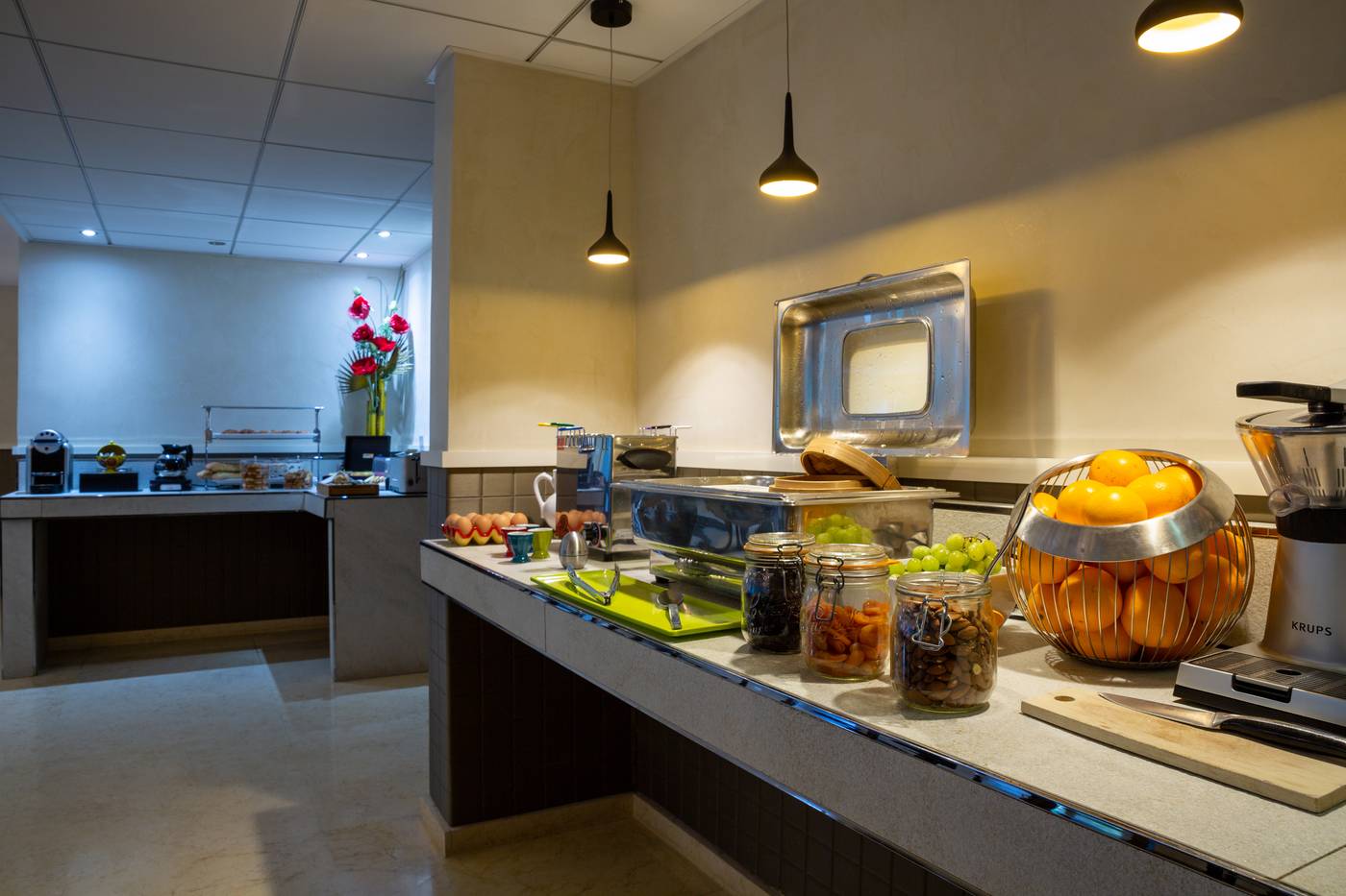 Hotel Grenoble Meylan Les 3 Roses-France-CORENC-Restaurant-3