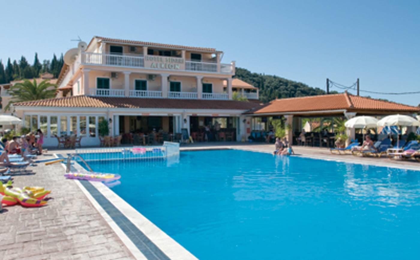 Alkyon Hotel in Corfu, Greece