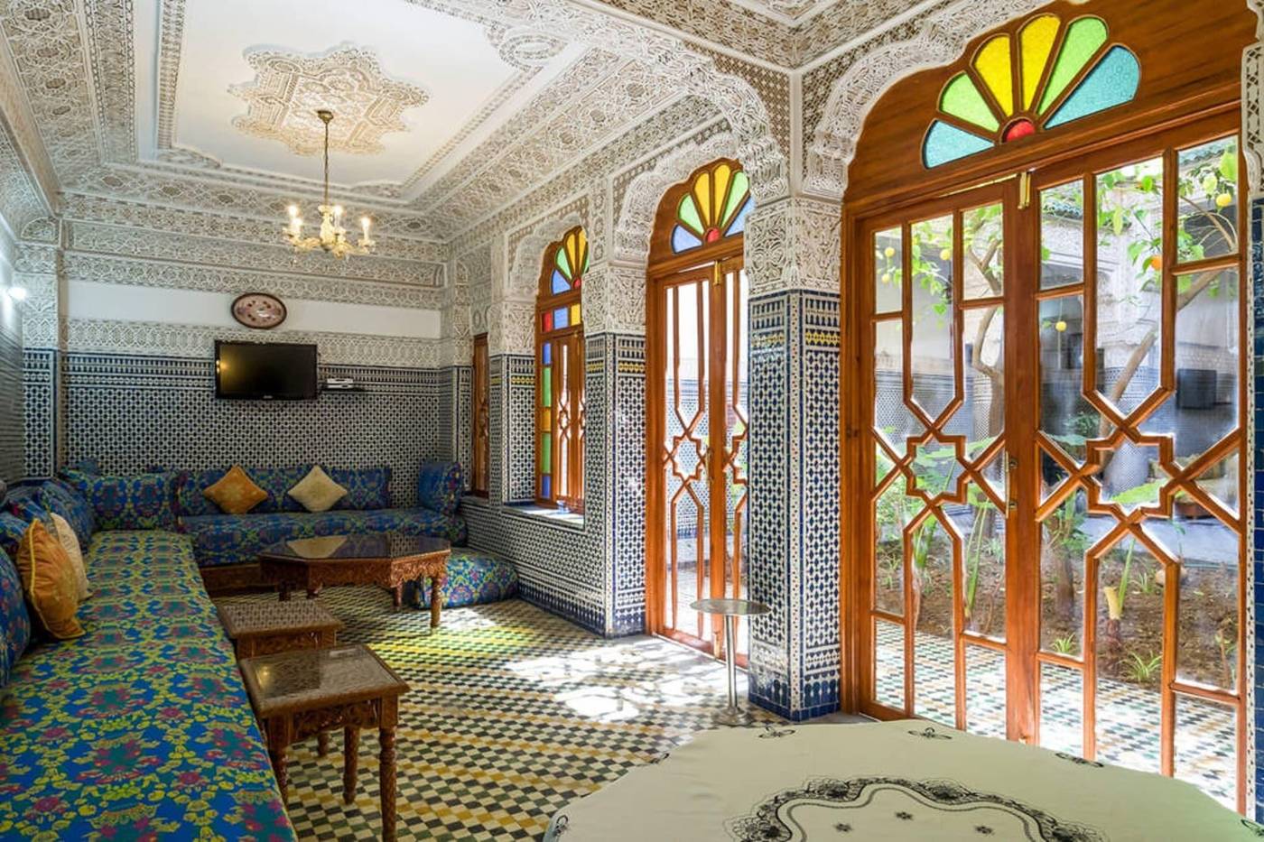 Riad Les Chrifis-Morocco-FES-Lobby-9
