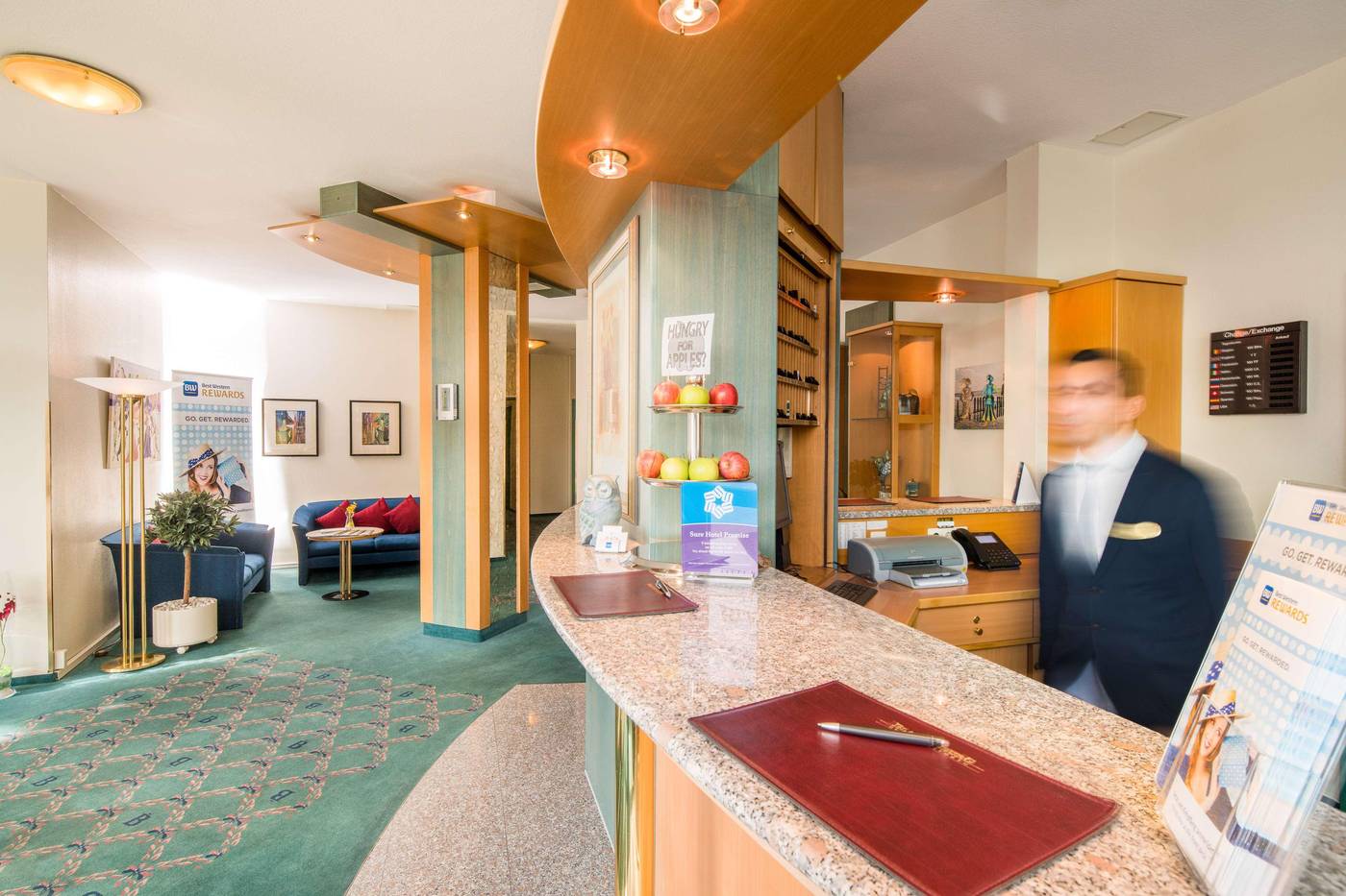 PLAZA Hotel Blankenburg Ditzingen, Sure Hotel Coll-Germany-Ditzingen-Lobby-4