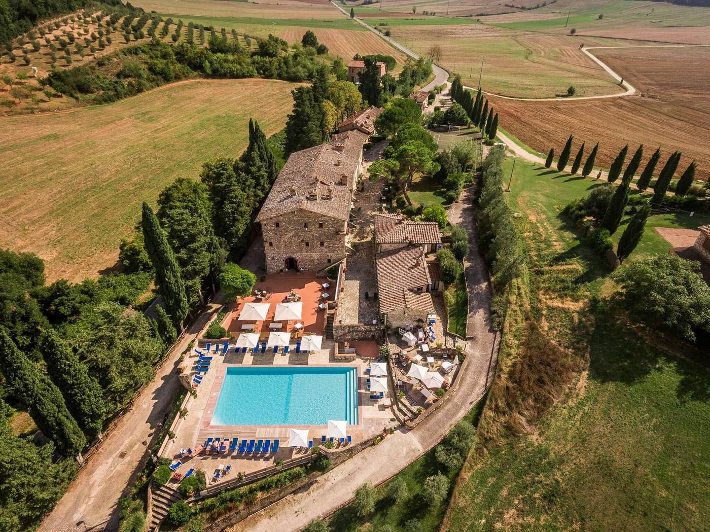 Borgo Il Poggiaccio-Italy-Sovicille-General view-1