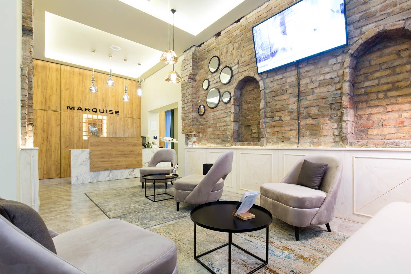 Marquise Hotel Garni-Serbia-Belgrade-Lobby-5