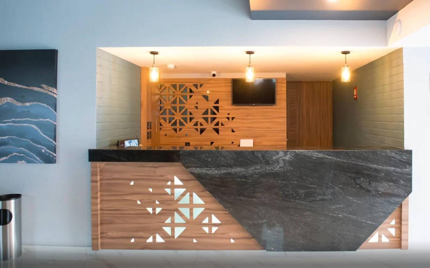 Hotel Flamencos-Mexico-Mexico City-Lobby-7