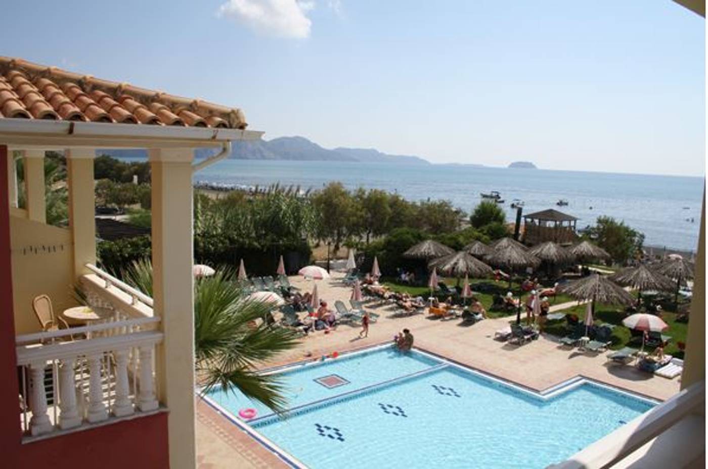 Anastasia Beach Hotel in Zante, Greece