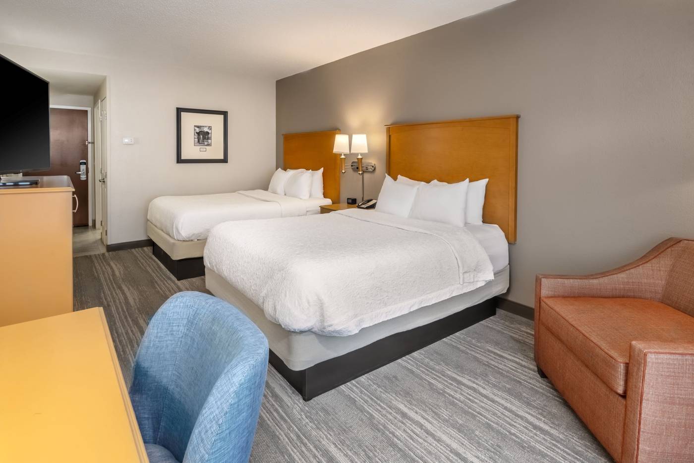 Hampton Inn & Suites Elliston Place Nashville-United States-NASHVILLE-Room-1