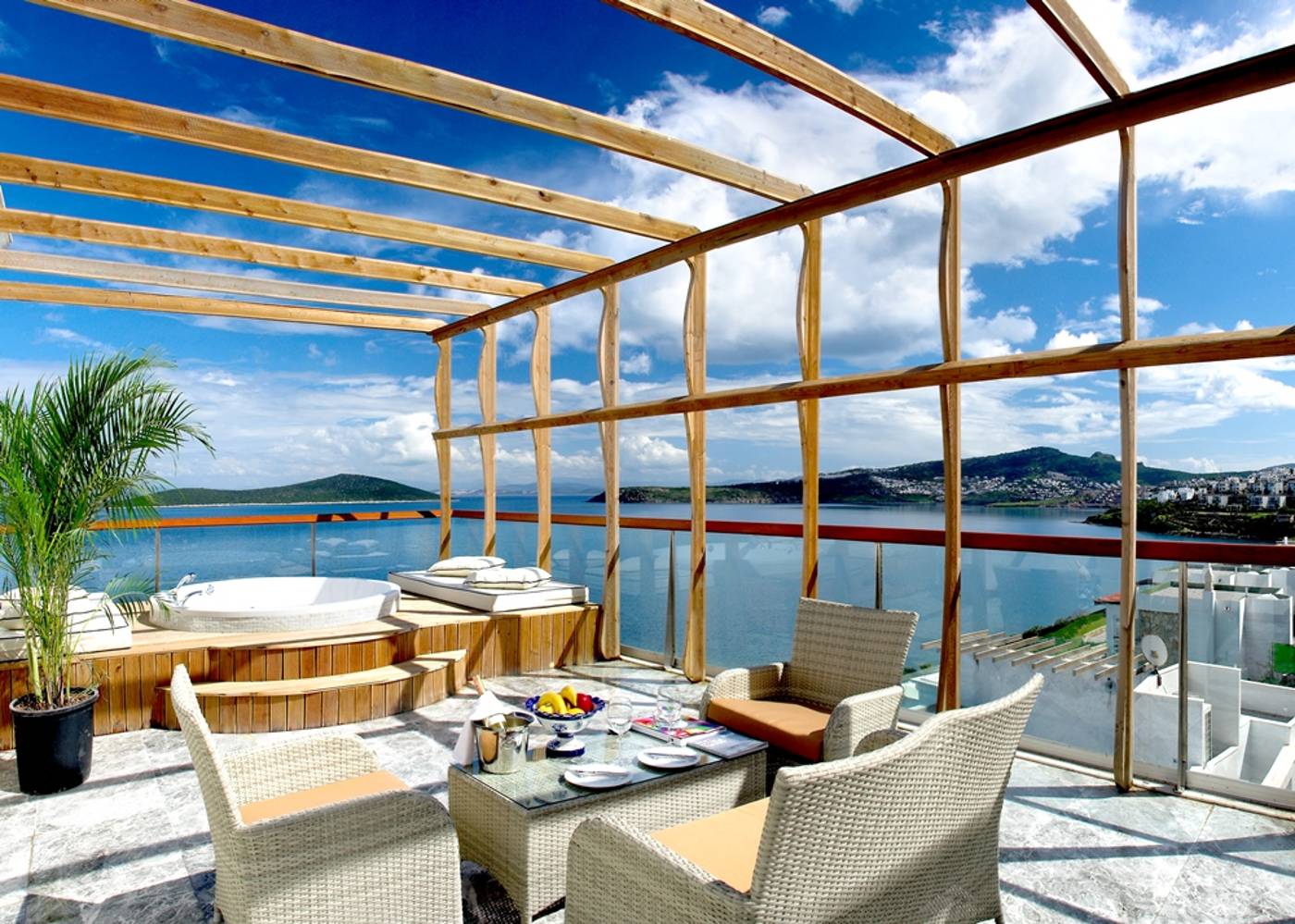 The Blue Bosphorus Hotel in Bodrum, Turkey