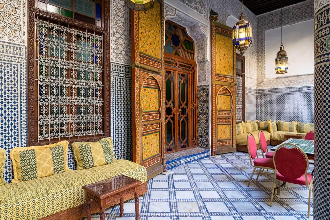 Riad Les Chrifis-Morocco-FES-Lobby-10