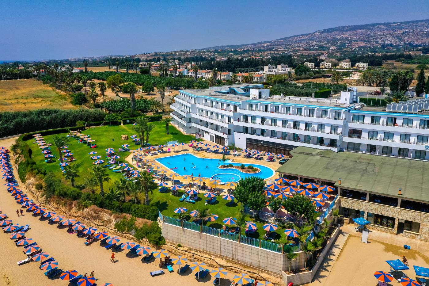 Corallia Beach in Paphos, Cyprus