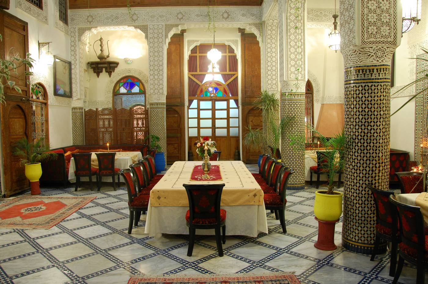 Riad Dar Dmana-Morocco-FEZ-Lobby-6
