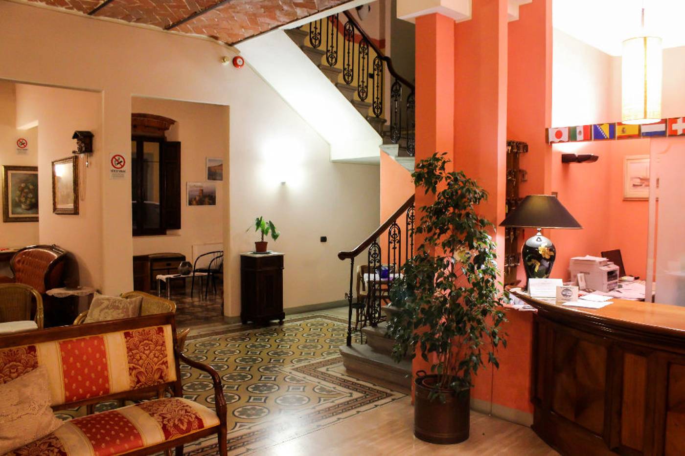 Hotel Savoia & Campana-Italy-MONTECATINI TERME-Lobby-8