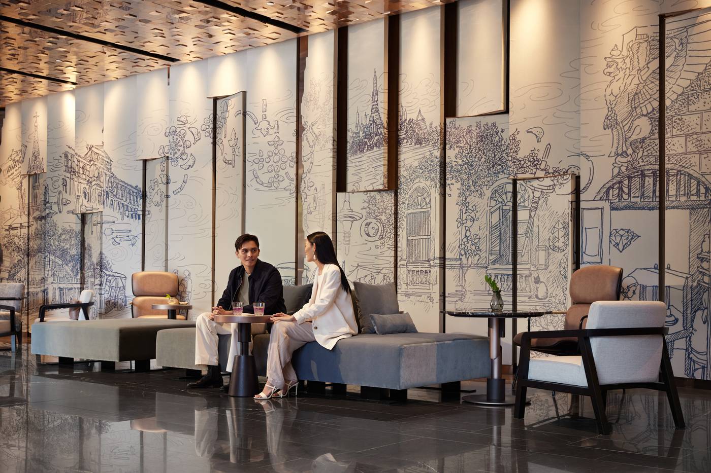 dusitD2 Samyan Bangkok-Thailand-Bangkok-Lobby-6