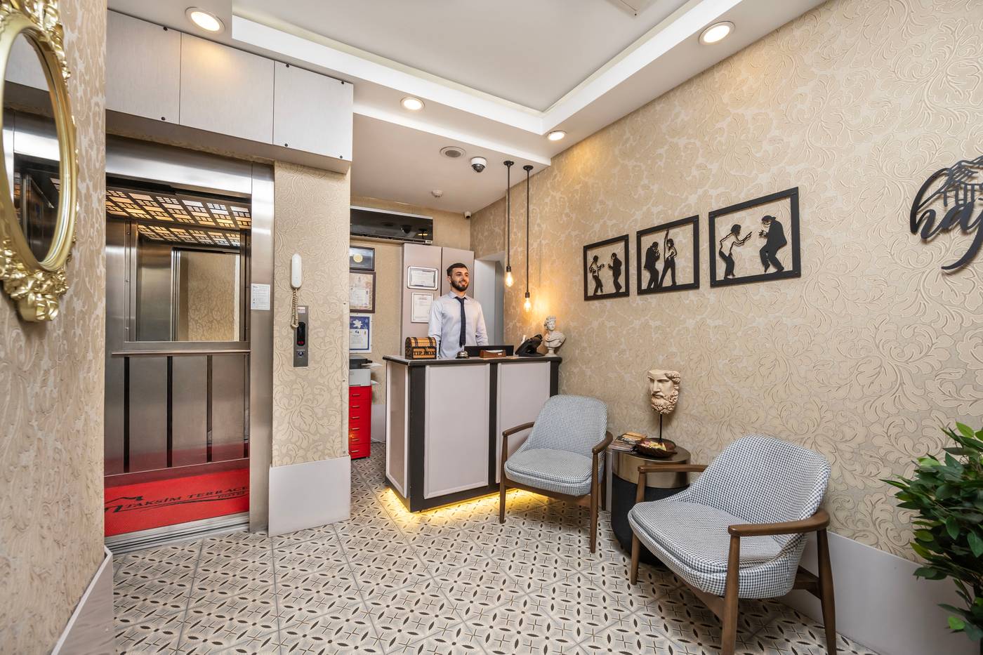 Taksim Terrapia Hotel-Turkey-ISTANBUL-Lobby-9