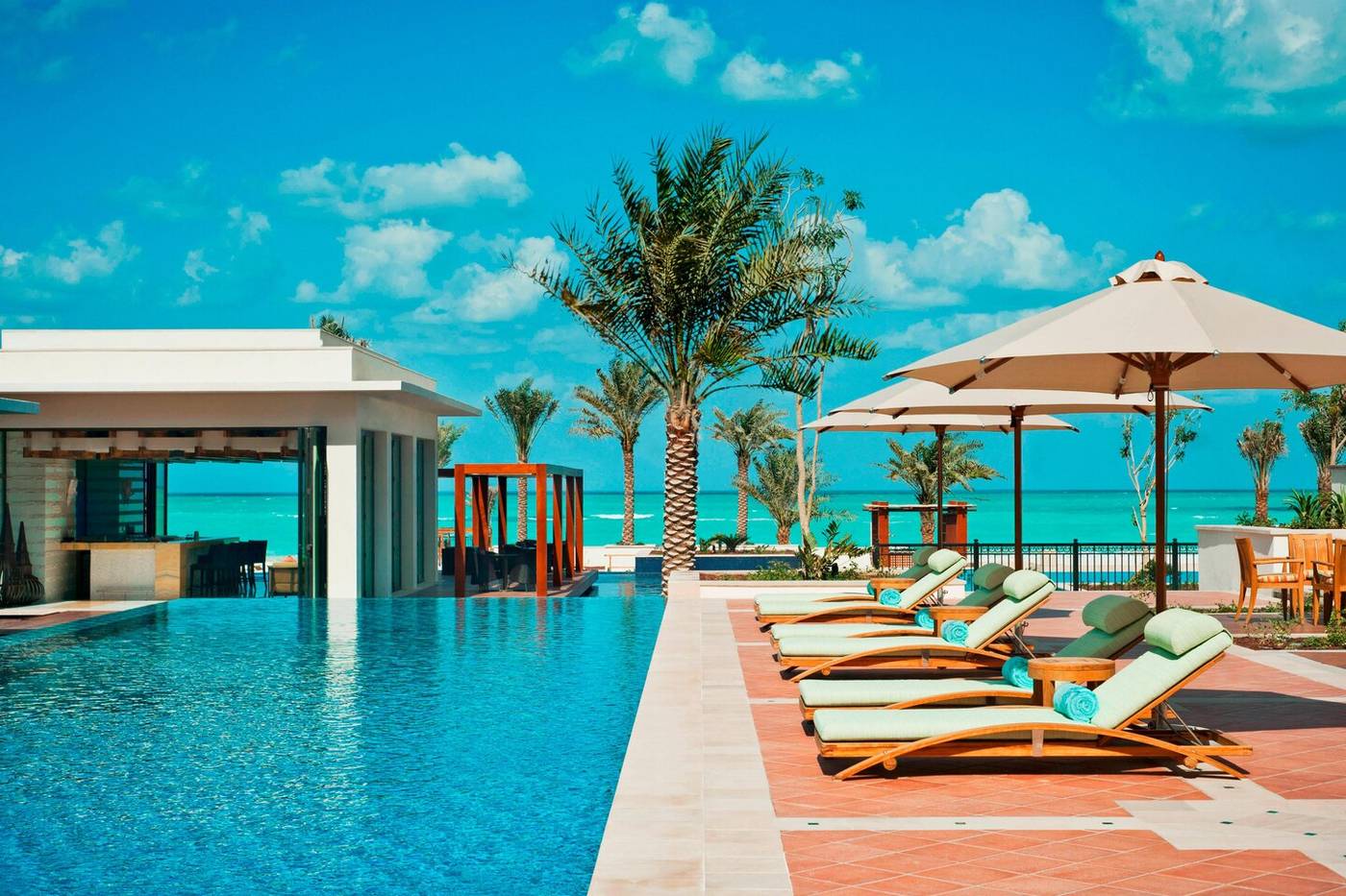 The St. Regis Saadiyat Island in Abu Dhabi, United Arab Emirates