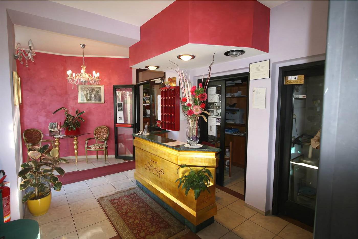 Hotel La Meridiana-Italy-ANGHIARI-Lobby-3