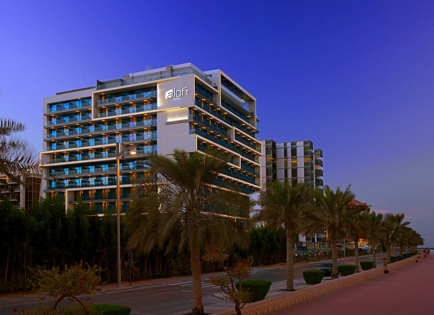 Aloft Palm Jumeirah Hotel in Dubai, United Arab Emirates