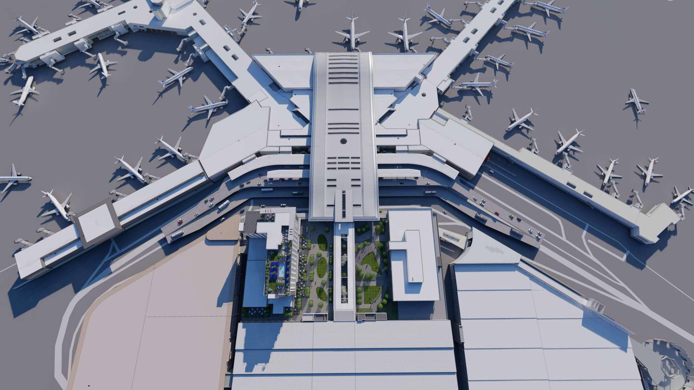 Hilton Bna Nashville Airport Terminal-United States-Nashville-General view-3