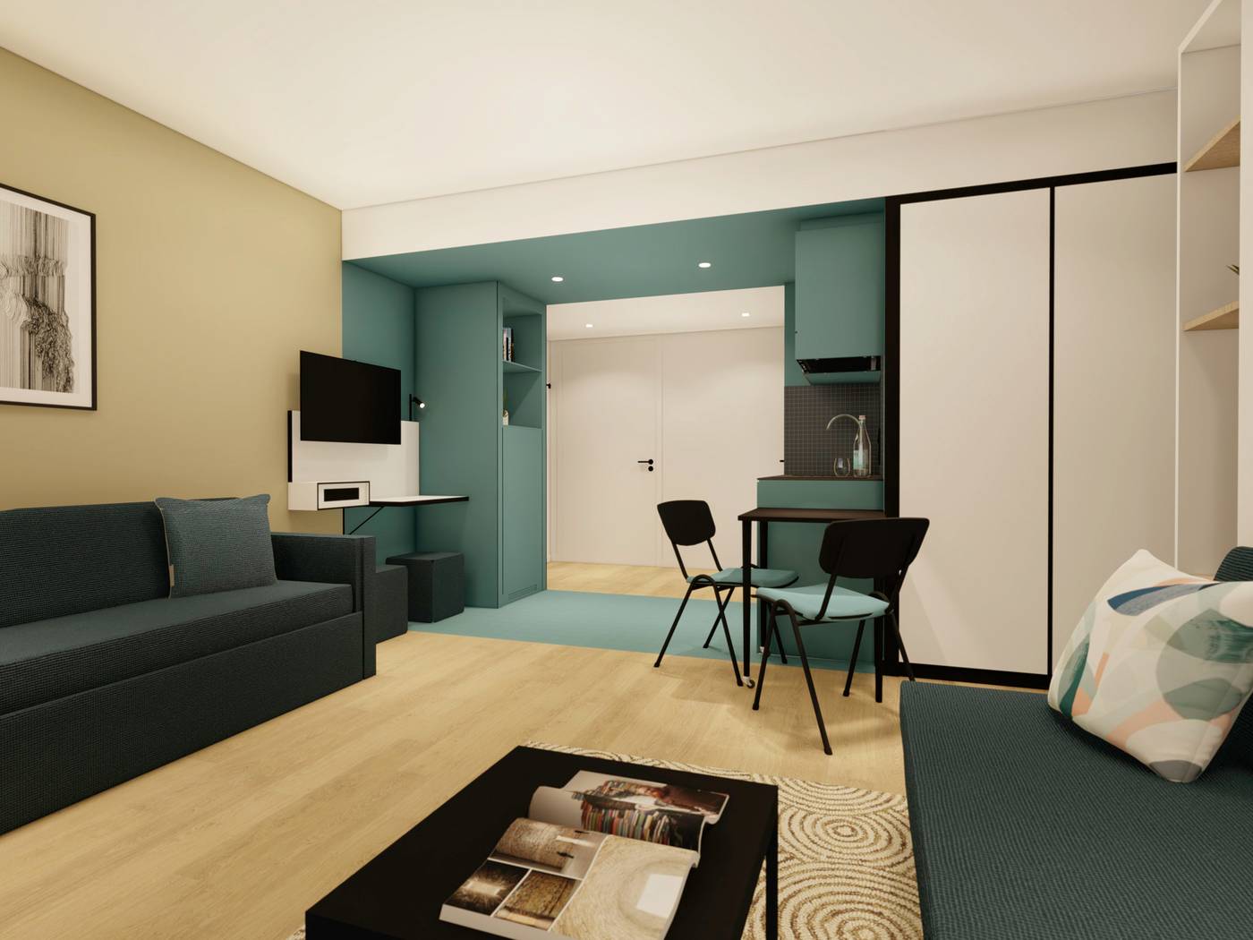 Adagio Access Gent Centrum Dampoort-Belgium-GENT-Room-3
