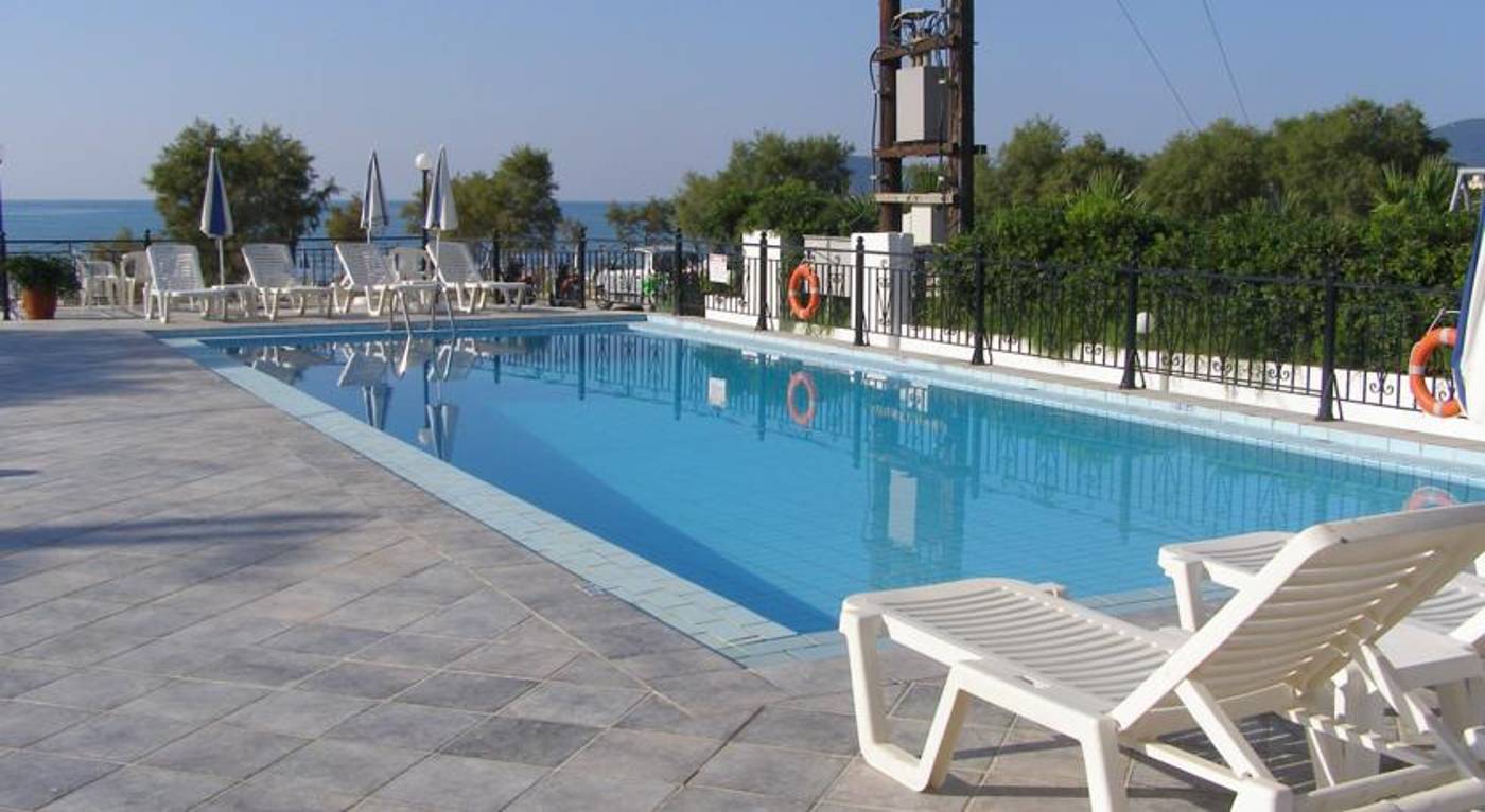 Andreolas Beach Hotel in Zante, Greece