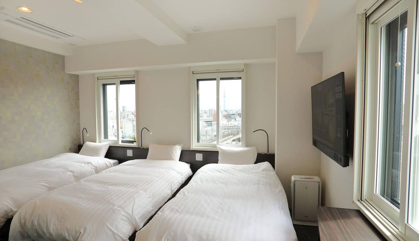 Tokyo City View Hotel Tabata Station-Japan-TOKYO-Room-3