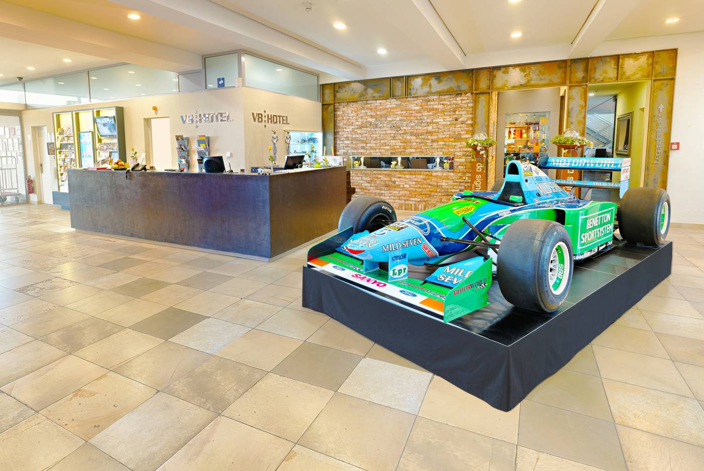 V8 Hotel Classic Motorworld Region Stuttgart-Germany-STUTTGART-Lobby-4
