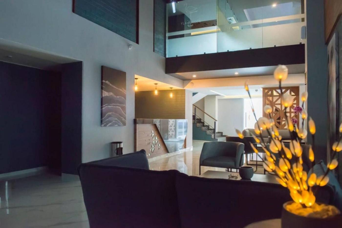 Hotel Flamencos-Mexico-Mexico City-Lobby-5