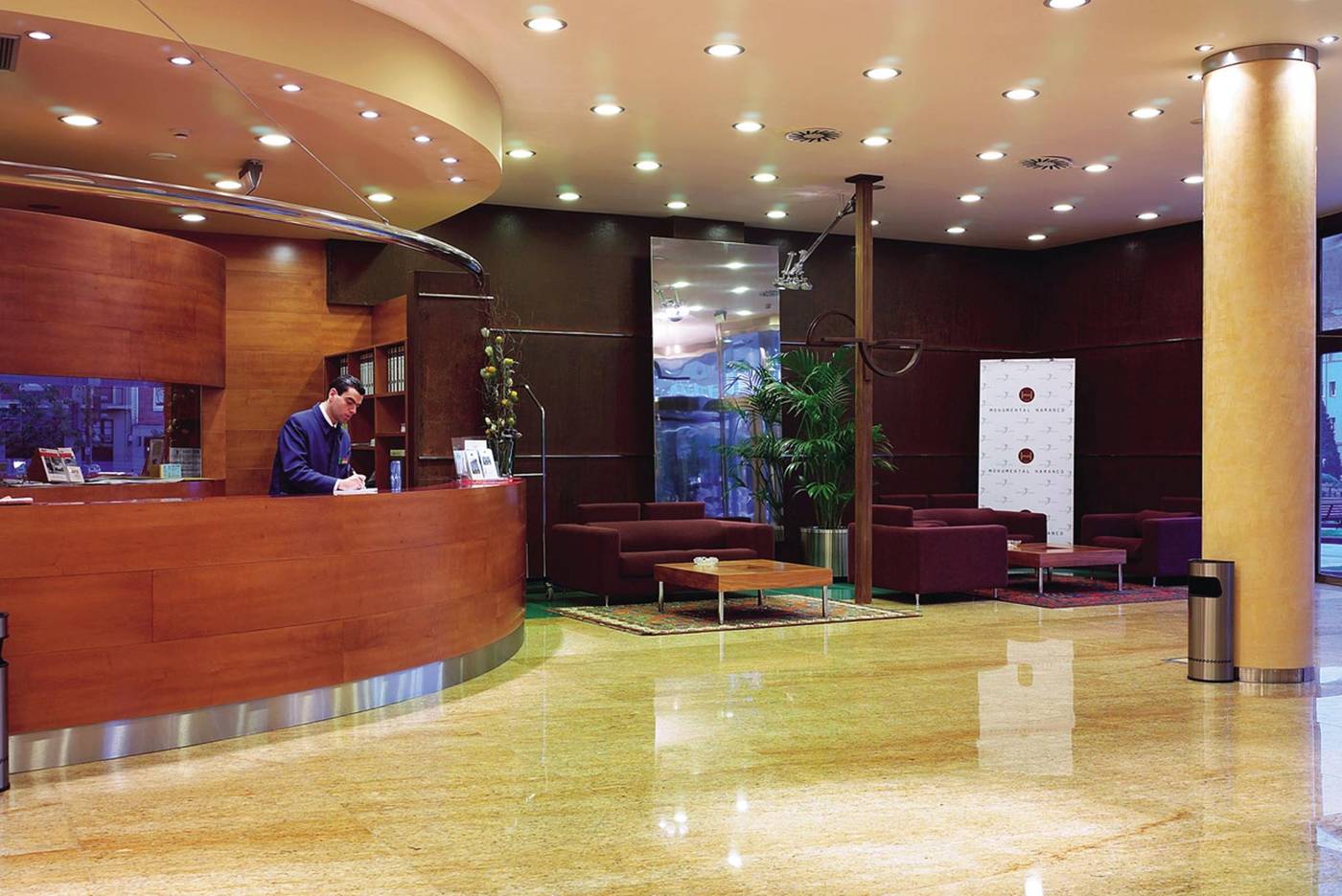 Silken Monumental Naranco-Spain-OVIEDO-Lobby-4