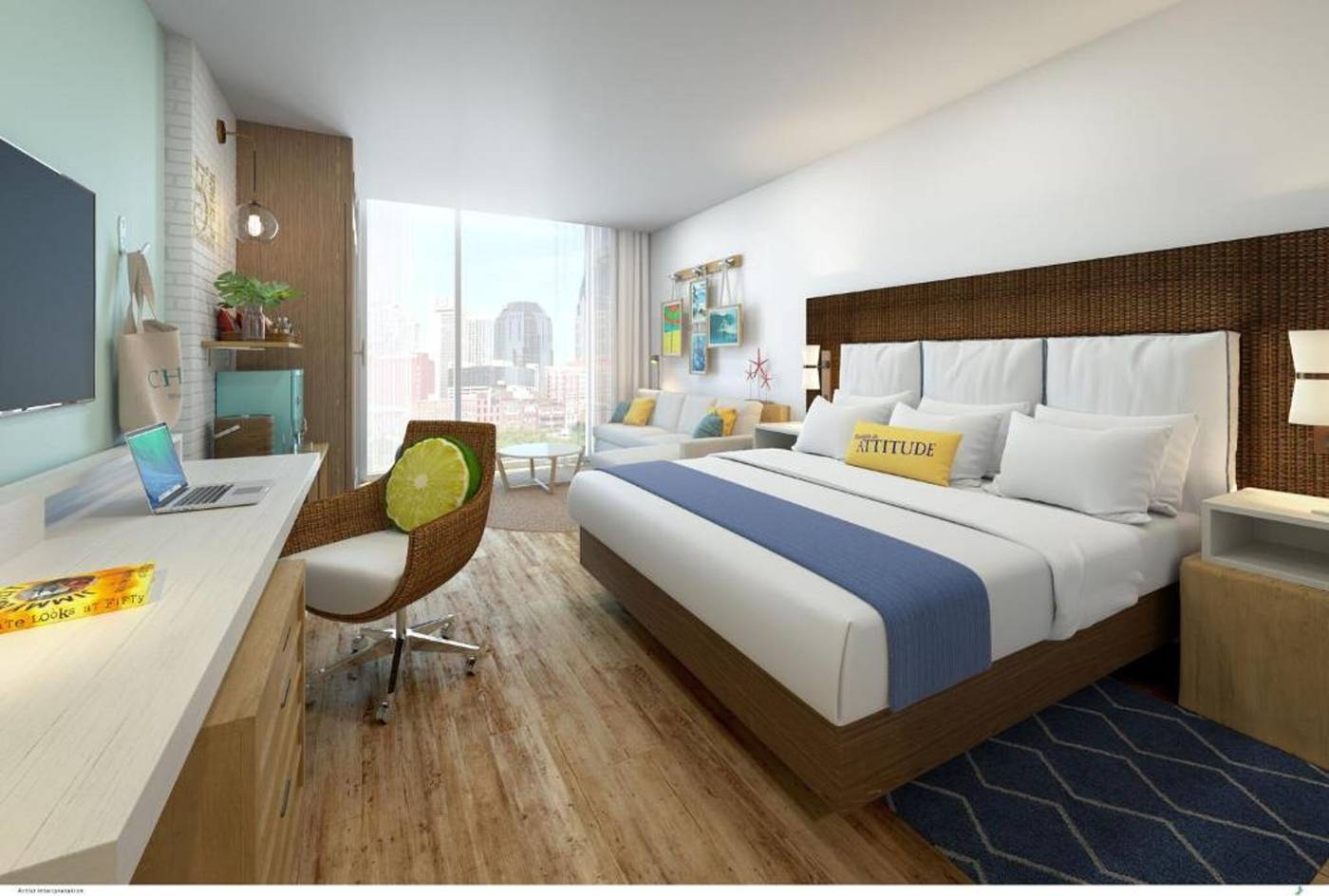 Margaritaville Hotel Nashville-United States-NASHVILLE-Room-9